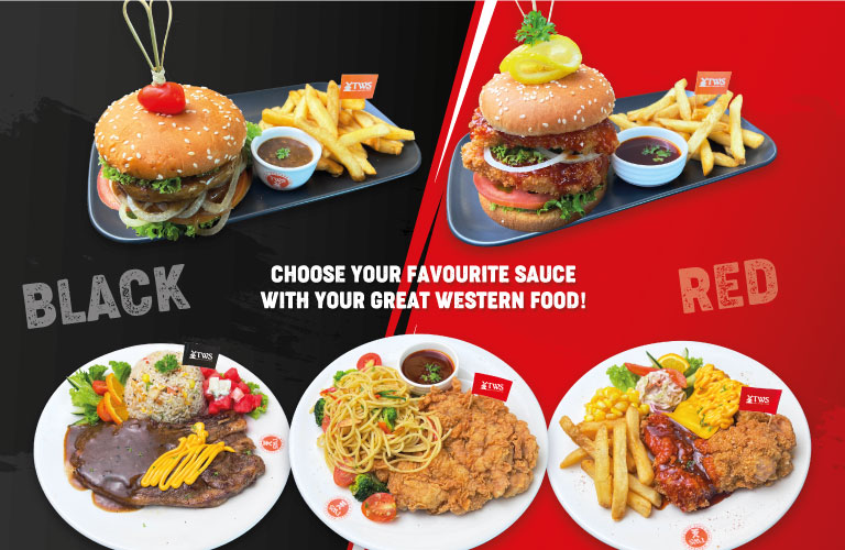 TWS Great Western Food, Halal Western Food